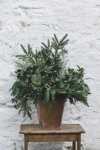 LUXURY FOLIAGE WREATH WORKSHOP - SUNDAY 8TH DECEMBER 2019- 11am - 1.30pm